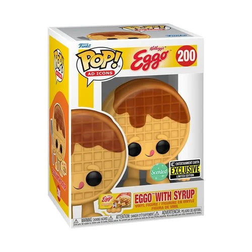 Funko POP! Ad Icons: Kellogg's Eggo #200 - Eggo With Syrup (Scented) (Entertainment Earth Exclusive)