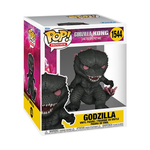 [PRE-ORDER] Funko POP! Movies: Godzilla x Kong: The New Empire #1544 - 6" Godzilla
