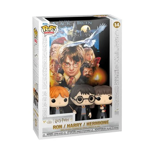 Funko POP! Movie Posters: Harry Potter and the Sorcerer's Stone #14 - Ron / Harry / Hermione