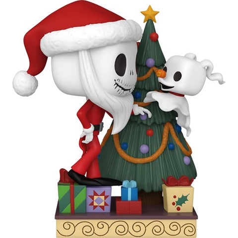 Funko POP! Disney: The Nightmare Before Christmas #1386 - Jack Skellington and Zero with Tree (Deluxe)
