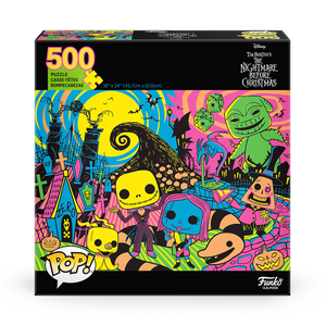 Funko POP! Puzzle - The Nightmare Before Christmas (Blacklight)