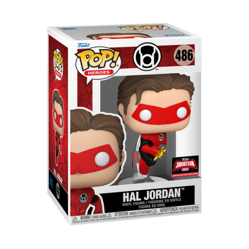 Funko POP! Heroes: Red Lantern #486 - Hal Jordan (Targetcon 2024 Exclusive)