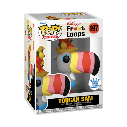 Funko POP! Ad Icons: Kelloggs Froot Loops #197 - Toucan Sam (Funko Shop Exclusive)
