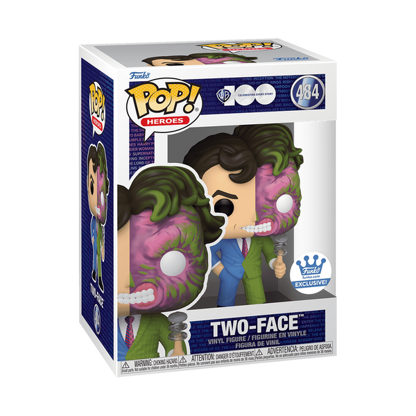 Funko POP! Heroes: Warner Bros. 100th Anniversary #484 - Two-Face (Funko Shop Exclusive)