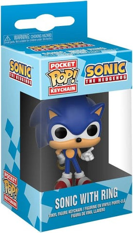 Pocket POP! Keychain: Sonic The Hedgehog - Sonic with Ring