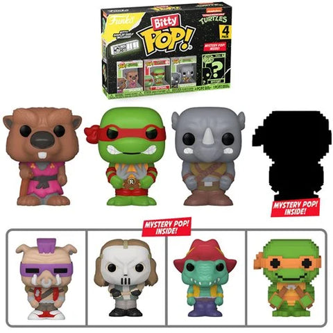 Funko POP! Teenage Mutant Ninja Turtles - Splinter Bitty Pop! (Mini-Figure 4-Pack)