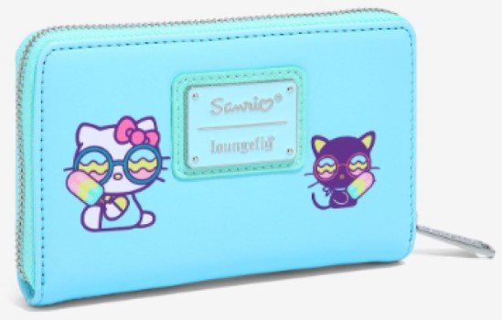 Loungefly Sanrio Hello Kitty & Friends Hot Air Balloon Small Zip Wallet (BoxLunch Exclusive)