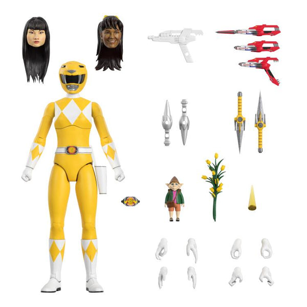 Mighty Morphin Power Rangers Ultimates Yellow Ranger
