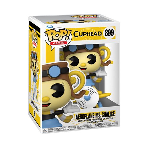 Funko POP! Games: Cuphead #899 - Aeroplane Ms. Chalice
