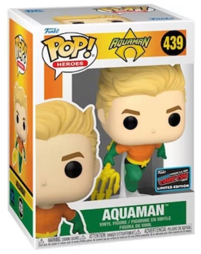 Funko POP! Heroes: Aquaman #439 - Aquaman (2022 NYCC Exclusive)
