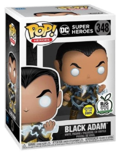 Funko POP! Heroes: DC Super Heroes #348 - Black Adam (GITD) (Big Apple Collectibles Exclusive)