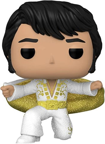 Funko POP! Rocks: Elvis Presley #287 - Elvis Pharaoh Suit (Diamond Collection) (Amazon Exclusive)