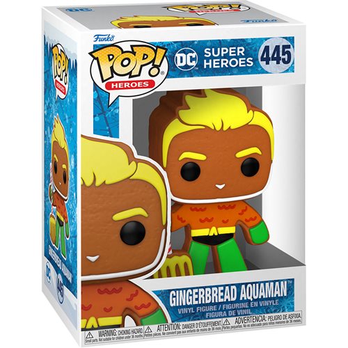 Funko POP! Heroes: DC Super Heroes #445 - Gingerbread Aquaman