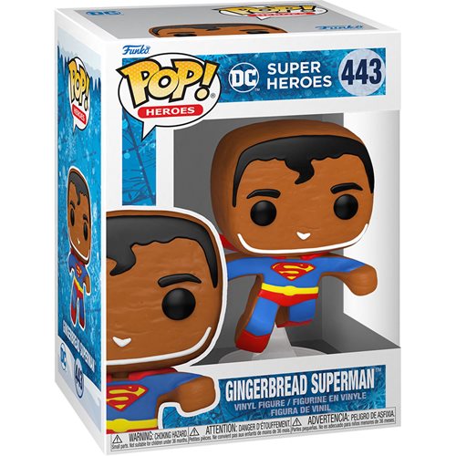Funko POP! Heroes: DC Super Heroes #443 - Gingerbread Superman
