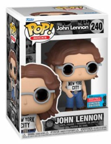 Funko POP! Rocks: John Lennon #240 - John Lennon (2021 Fall Convention Exclusive)