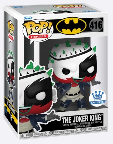 Funko POP! Heroes: Batman #416 - The Joker King (Funko Shop Exclusive)