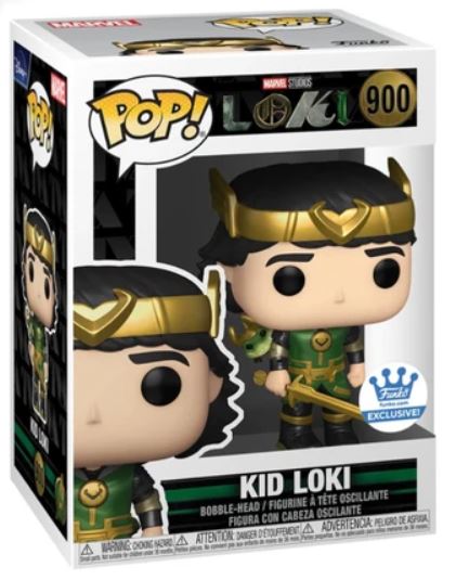 Funko POP! Marvel - Loki #900 - Kid Loki (Metallic) (Funko Shop Exclusive)