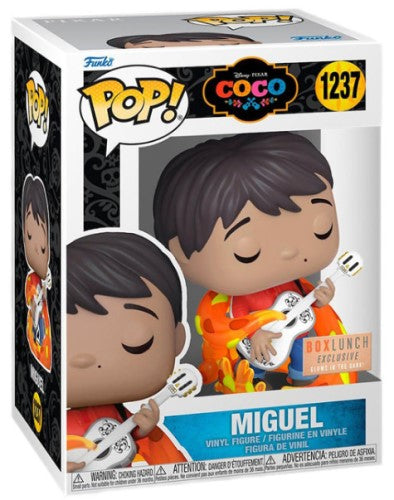Funko POP! Disney: Coco #1237 - Miguel (GITD) (Box Lunch Exclusive)
