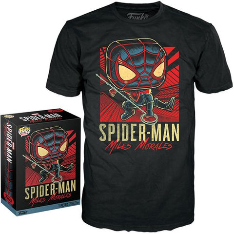 Funko POP! Tee - Gamerverse Spider-Man Miles Morales (Boxed)
