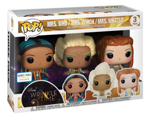 Funko POP! Disney: A Wrinkle in Time - Mrs. Who / Mrs. Which / Mrs. Whatsit (Barnes and Noble Exclusive)