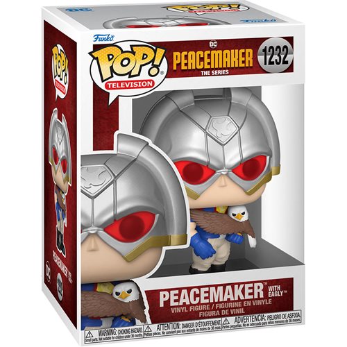 Funko POP! Television: Peacemaker #1232 - Peacemaker with Eagly