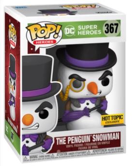 Funko POP! Heroes: DC Super Heroes #367 - The Penguin Snowman (Hot Topic Exclusive)