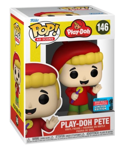 Funko POP! Ad Icons: Play-Doh #146 - Play-Doh Pete (2021 Fall Convention Exclusive)