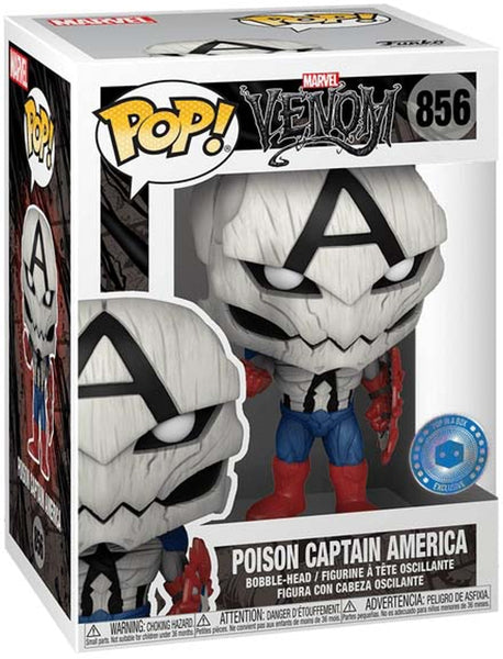 Funko POP! Marvel - Venom #856 - Poison Captain America (PIAB Exclusive)