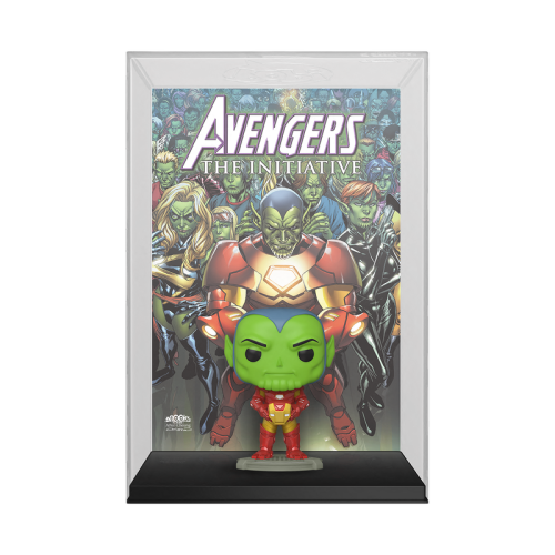 Funko POP! Comic Covers: Avengers: The Initiative #16 - Skrull as Iron Man (2023 Wondrous Convention Exclusive)