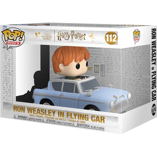 Funko POP! Rides: Harry Potter #112 - Ron Weasley in Flying Car