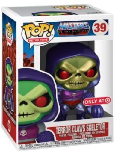 Funko POP! Retro Toys: Master of The Universe #39 - Terror Claws Skeletor (Metallic) (Target Exclusive)