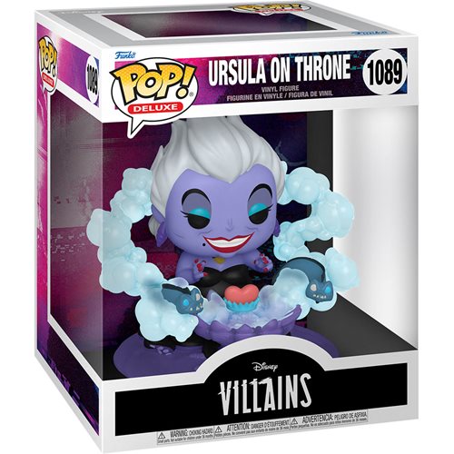 Funko POP! Disney: Disney Villains #1089 - Ursula on Throne (Deluxe set)