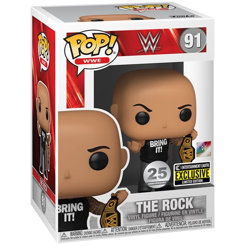 Funko POP! WWE #91: The Rock (Entertainment Earth Exclusive)