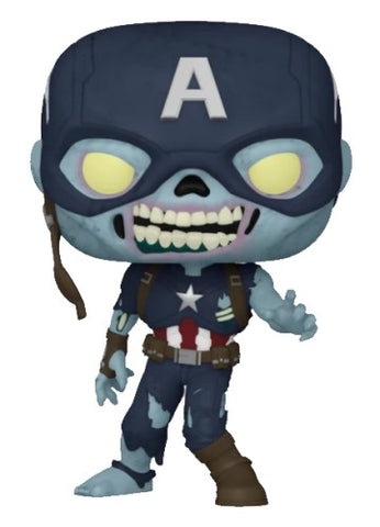 Funko POP! Marvel: What If... #948 - Zombie Captain America (Funko Shop Exclusive)