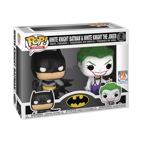 Funko POP! Heroes: Batman - White Knight Batman and White Knight The Joker (PX Previews Exclusive)