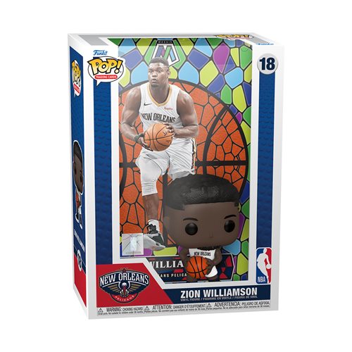 Funko POP! Trading Cards: New Orleans Pelicans #18 - Zion Williamson