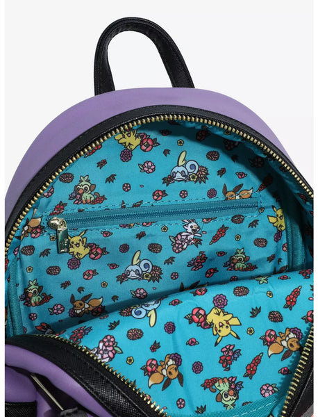 Loungefly Pokémon Gengar Floral Characters Mini Backpack (BoxLunch Exclusive)