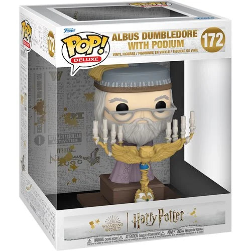 Funko POP! Deluxe: Harry Potter #172 - Albus Dumbledore with Podium