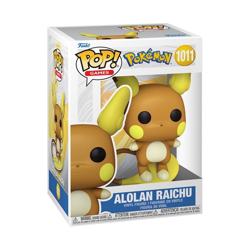 [PRE-ORDER] Funko POP! Games: Pokemon #1011 - Alolan Raichu