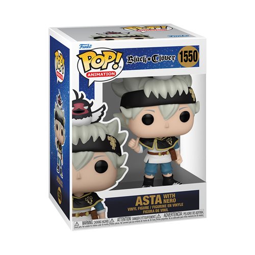 Funko POP! Animation: Black Clover #1550 - Asta with Nero