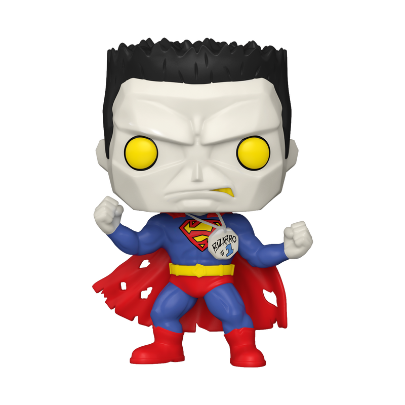 Funko POP! Heroes: Warner Bros 100th Anniversary #474 - Bizarro Superman (2023 Summer Convention Exclusive)