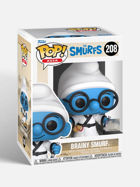 [PRE-ORDER] Funko POP! Asia: The Smurfs #208 - Brainy Smurf