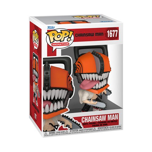 [PRE-ORDER] Funko POP! Animation: Chainsaw Man #1677 - Chainsaw Man (Common + Chase)