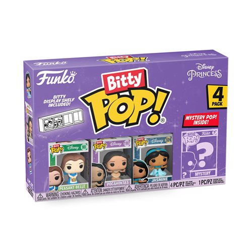 Funko POP! Disney Princesses - Belle Bitty Pop! (Mini-Figure 4-Pack)