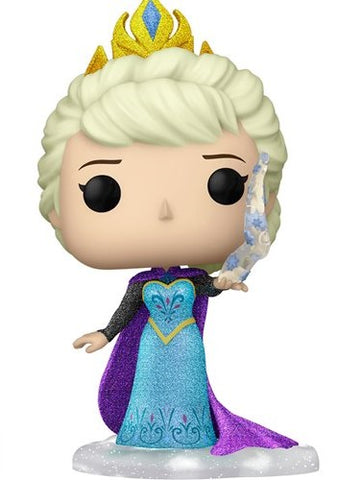 Funko POP! Disney: Ultimate Princess #1024 - Elsa (Diamond Collection) (Entertainment Earthe Exclusive)