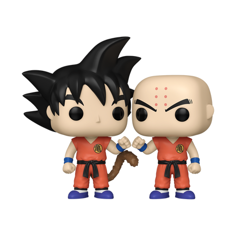 Funko POP! Animation: Dragon Ball - Goku and Krillin (2 pack) (Anime Expo 2023 Exclusive) (Hot Topic Exclusive)