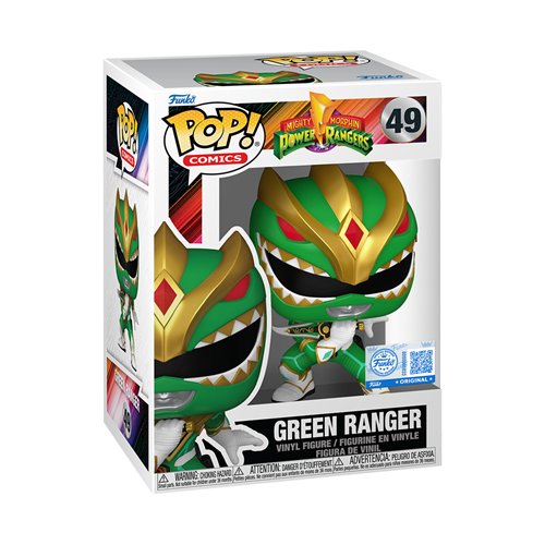 Funko POP! Comics: Mighty Morphin Power Rangers #49 - Green Ranger (Entertainment Earth Exclusive)