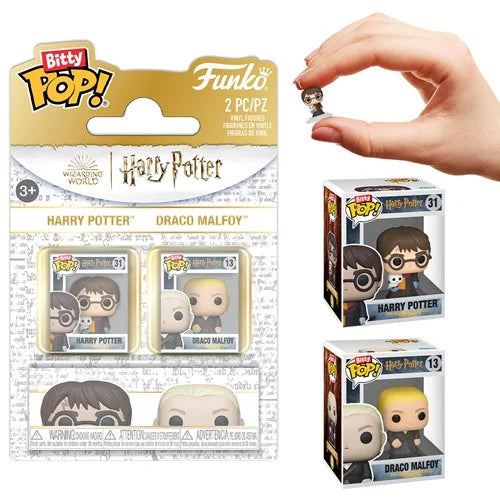 Funko POP! Harry Potter - Harry Potter and Draco Malfoy (Mini-Figure 2-Pack)