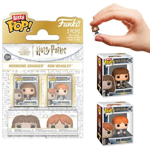 Funko POP! Harry Potter - Ron Weasley and Hermione Granger (Mini-Figure 2-Pack)