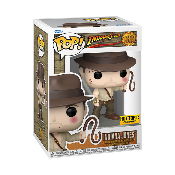 Funko POP! Movies: Indiana Jones and The Temple of Doom #1369 - Indiana Jones (Hot Topic Exclusive)